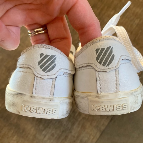 K Swiss white toddler sneaker - Picture 8 of 9